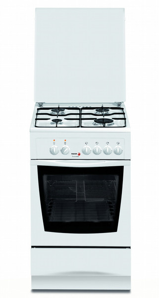 Fagor 6CF-56MMLSB Freistehend Gas hob Weiß Küchenherd