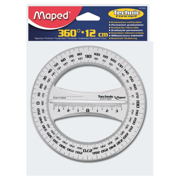 Maped 147360 protractor