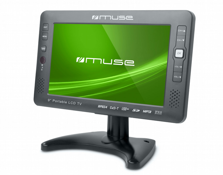 Muse M-229 TV 9Zoll LCD Schwarz Tragbarer Fernseher