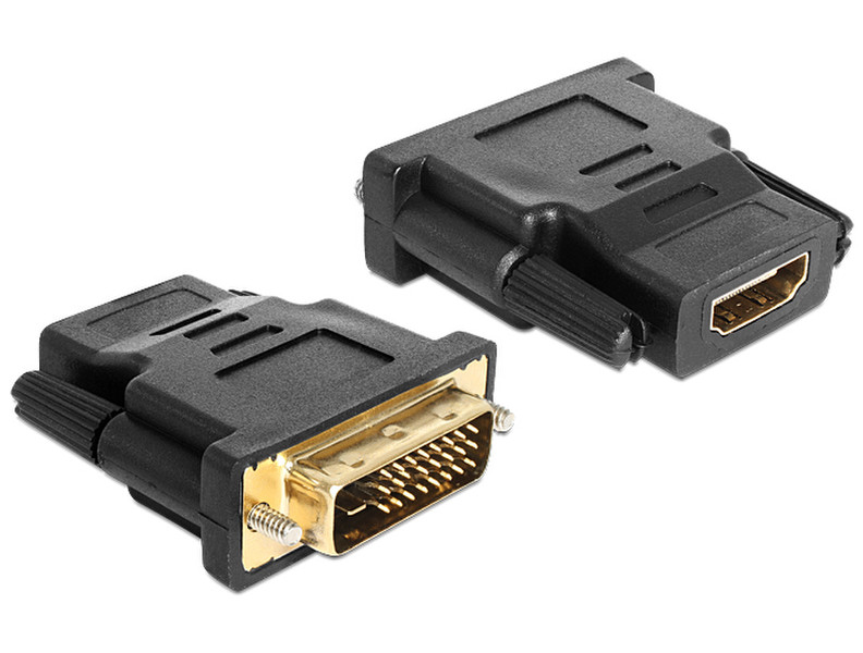 DeLOCK 65466 DVI 24+1 HDMI Schwarz Kabelschnittstellen-/adapter