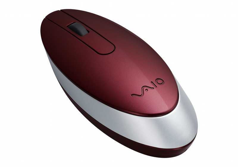 Sony VAIO® Bluetooth® Laser Mouse, Red Bluetooth Laser Rot Maus