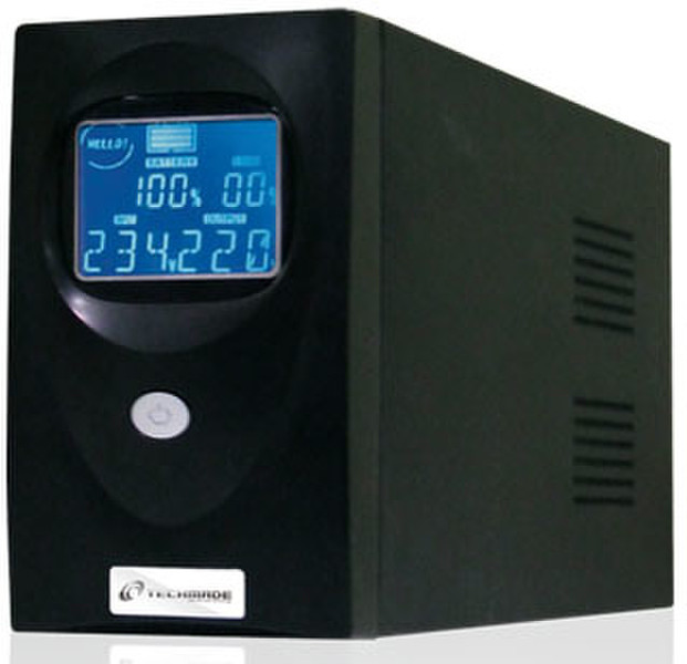 Techmade PCA-650 650VA Compact Black uninterruptible power supply (UPS)