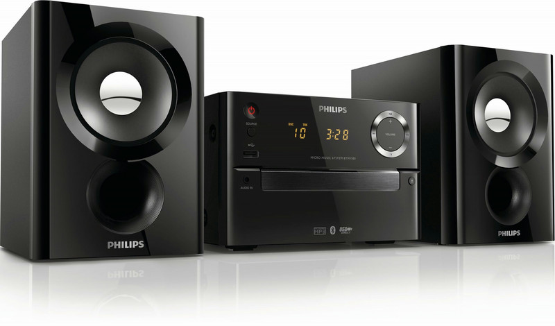 Philips BTM1180/12 Micro set 20W Black home audio set