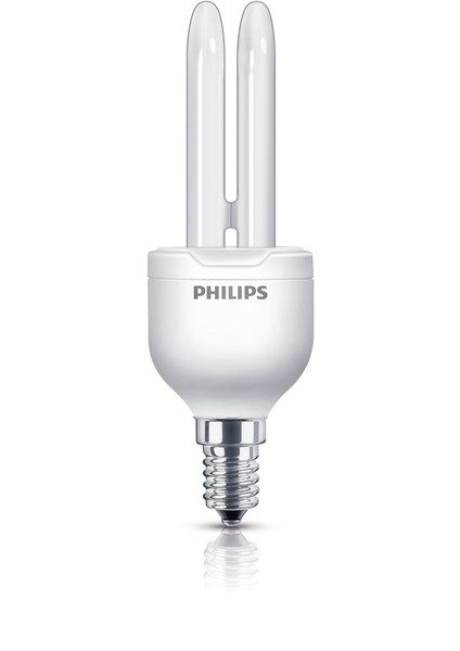 Philips Economy 8718291658351 8Вт E14 A Холодный дневной свет люминисцентная лампа energy-saving lamp