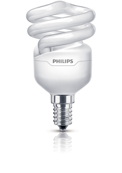 Philips Tornado 8718291117124 8Вт E14 A Холодный дневной свет люминисцентная лампа energy-saving lamp