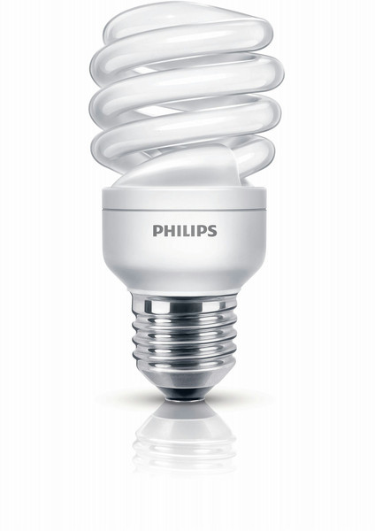 Philips Economy 8718291218036 12W E27 A Warm white fluorescent bulb energy-saving lamp