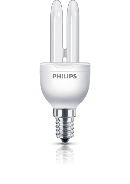 Philips Economy 8718291216551 5Вт E14 A Теплый белый люминисцентная лампа energy-saving lamp