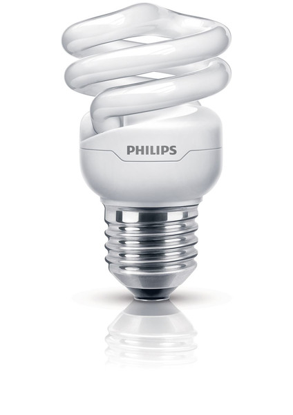 Philips Tornado 8718291117506 8Вт E27 A Теплый белый люминисцентная лампа energy-saving lamp