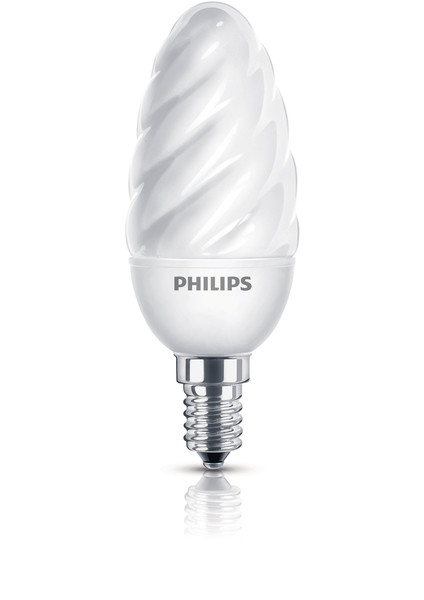 Philips 8727900852516 5Вт E14 A Теплый белый люминисцентная лампа energy-saving lamp