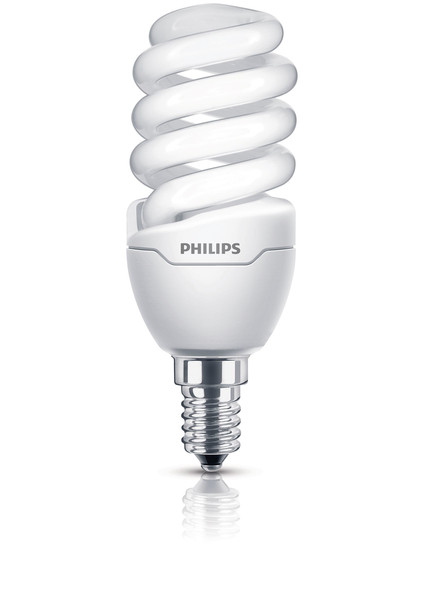 Philips Tornado Mini 8727900930245 12Вт E14 A Теплый белый люминисцентная лампа energy-saving lamp