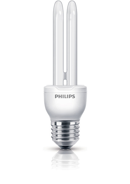 Philips Economy 8718291658511 11Вт E27 A Холодный дневной свет люминисцентная лампа energy-saving lamp