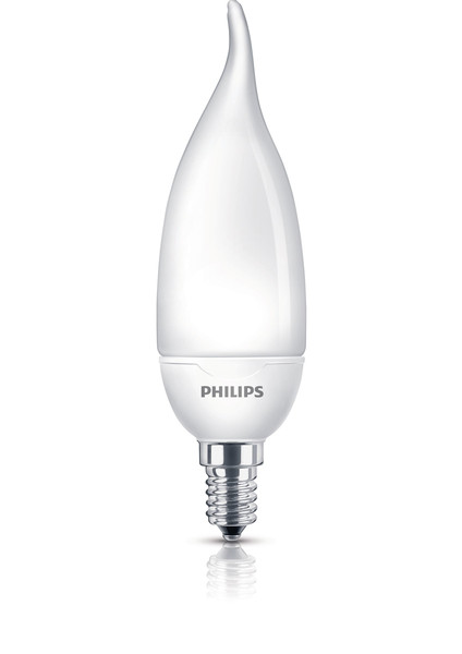 Philips 8727900930405 8Вт E14 A Теплый белый люминисцентная лампа energy-saving lamp