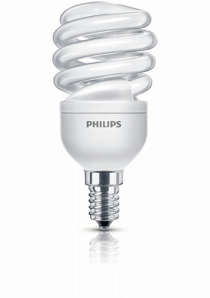 Philips Economy 8718291218050 12Вт E14 A Теплый белый люминисцентная лампа energy-saving lamp