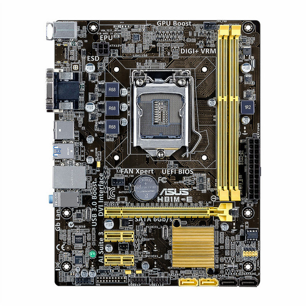 ASUS H81M-E Intel H81 Socket H3 (LGA 1150) motherboard