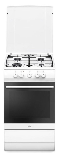 Amica SHGG 11559 W Freestanding Gas hob A White cooker