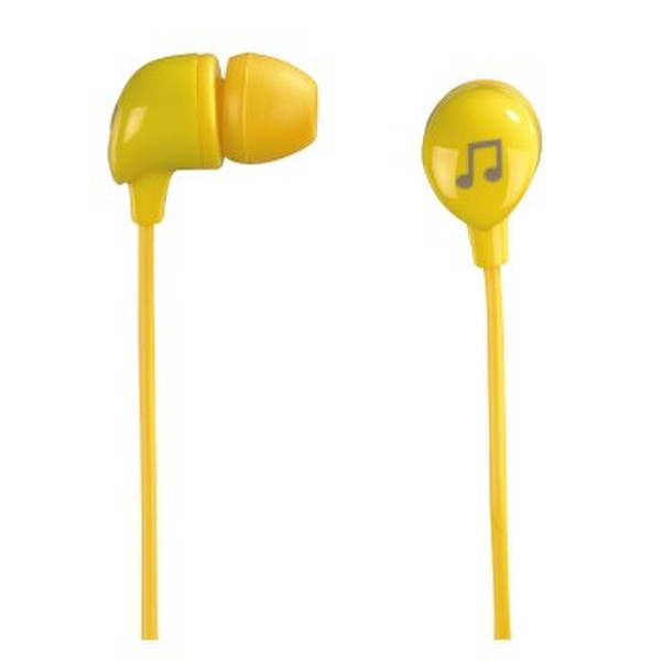 Happy Plugs 00092548 In-ear Binaural Yellow mobile headset
