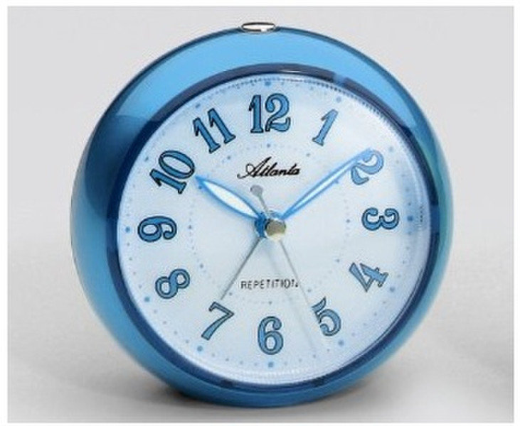 Atlanta 1725/5 Quartz table clock Круглый Синий настольные часы