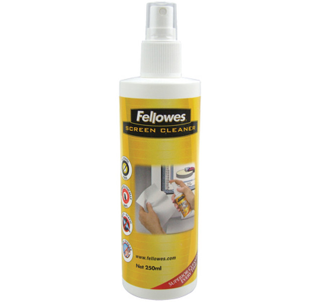 Fellowes 250ml Screen Cleaning Spray Bildschirme/Kunststoffe