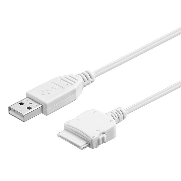 Wentronic 1.2 m USB 1.2м USB Белый дата-кабель мобильных телефонов