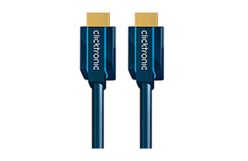 ClickTronic 70308 12.5m HDMI HDMI Blau HDMI-Kabel