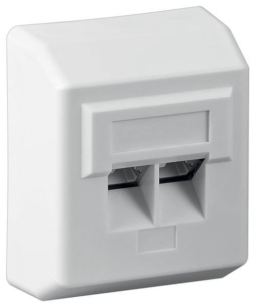 1aTTack 7509718 RJ-45 White socket-outlet