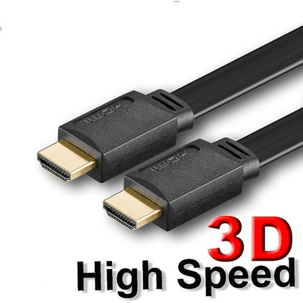 1aTTack 81926 1.5м HDMI HDMI Черный HDMI кабель