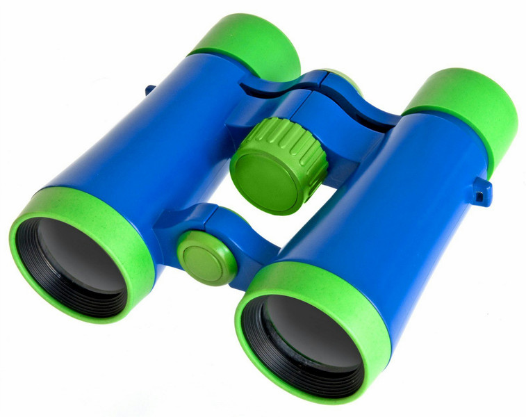 Bresser Optics Junior 4x30 Крыша Черный, Синий, Зеленый бинокль