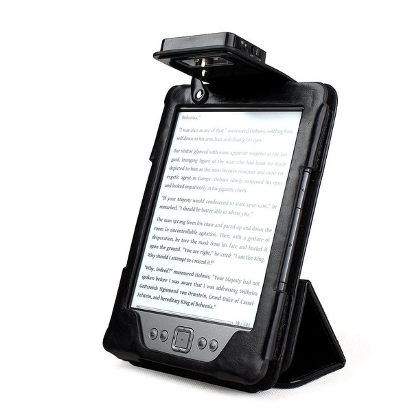 Aquarius BOOK-LIGHTER-II-BLK Cover Black e-book reader case