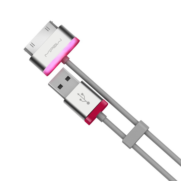 MiPow USB/Apple 30-pin, 1.2 m