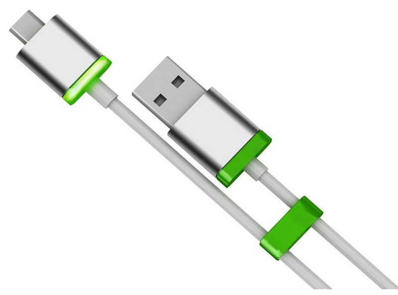 MiPow CCM101-60-GN 0.6m USB A Green USB cable