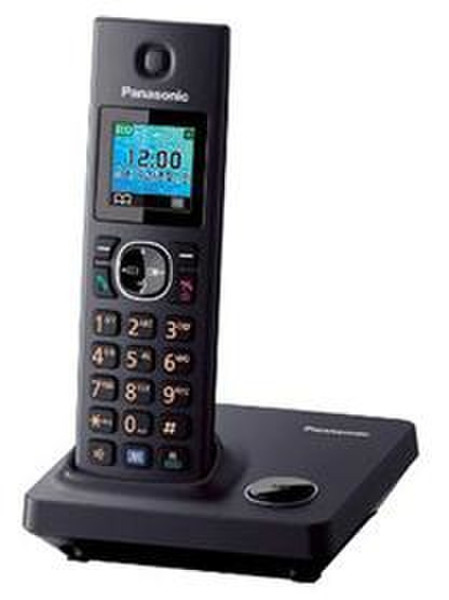 Panasonic KX-TG7851 DECT Идентификация абонента (Caller ID) Черный