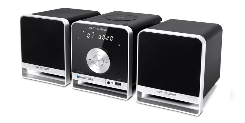 Muse M-55 BT Micro set 20W Black,White home audio set