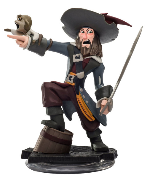 Disney Captain Barbossa children toy figure