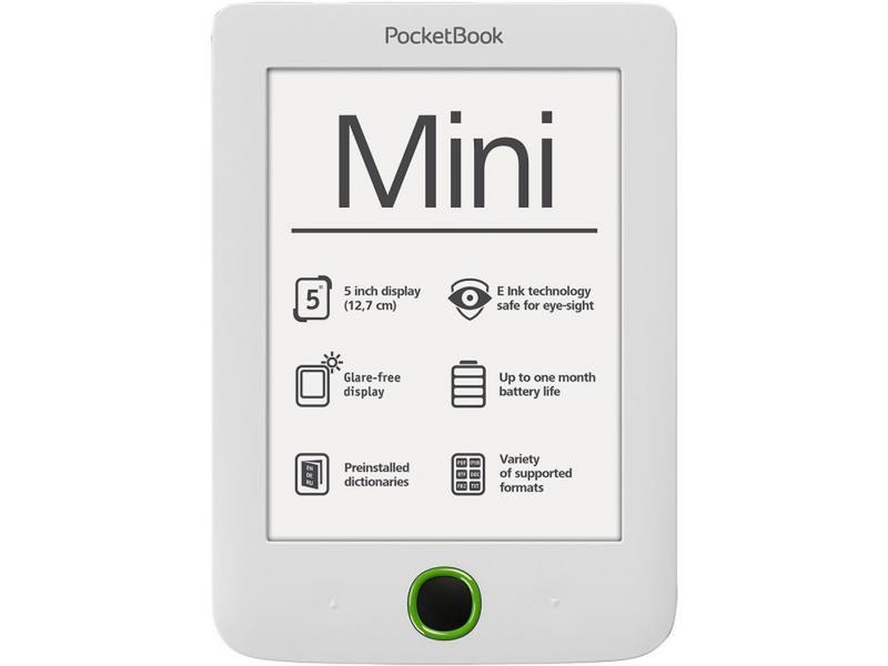 Pocketbook Mini 5" Touchscreen 4GB White e-book reader