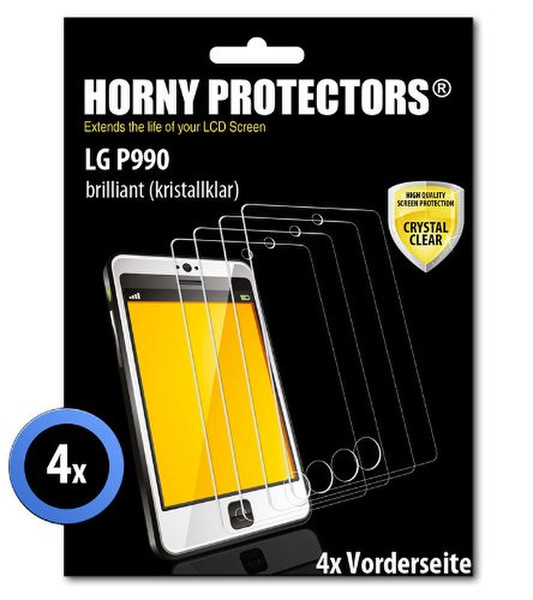 Horny Protectors 9149 LG P990 4pc(s) screen protector