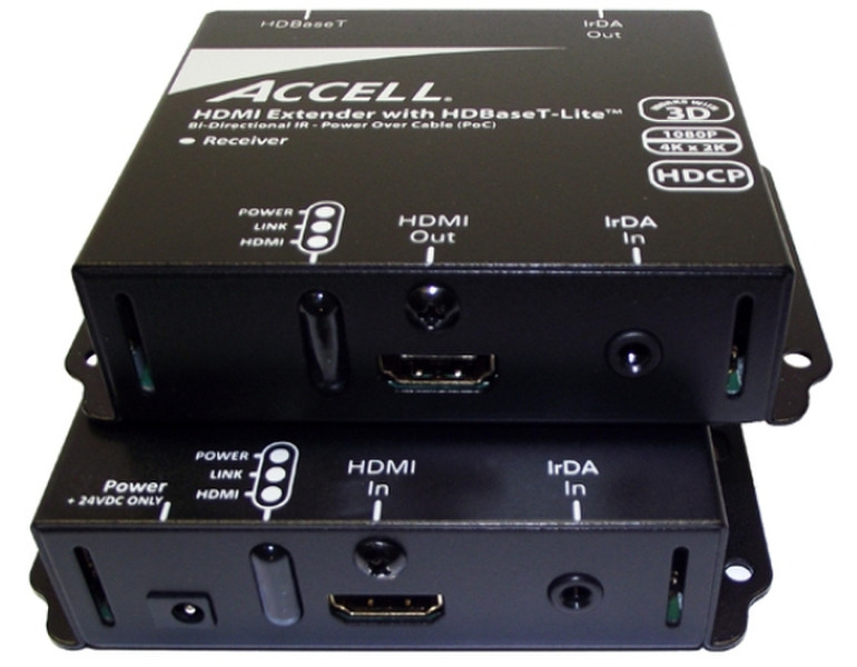 Accell UltraCat AV transmitter & receiver