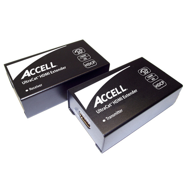 Accell E090C-005B AV transmitter & receiver Черный АВ удлинитель