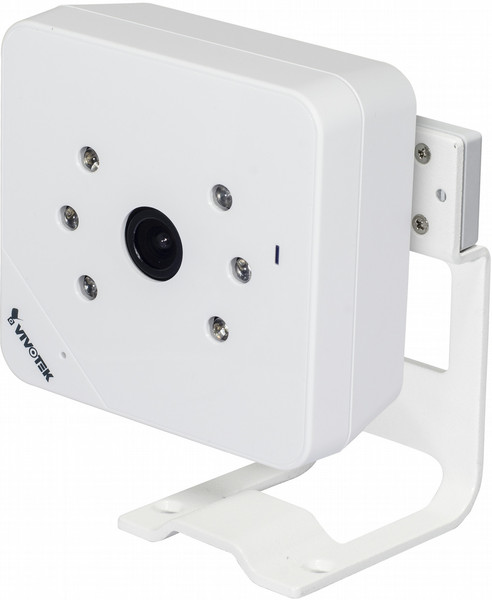 VIVOTEK IP8131 IP security camera Innenraum Kubus Weiß Sicherheitskamera