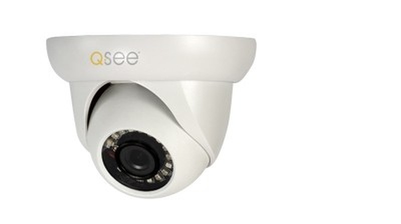 Q-See QCN8009D IP security camera Вне помещения Dome Белый камера видеонаблюдения