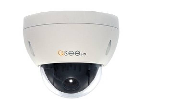 Q-See QCN8010Z IP security camera Вне помещения Dome Белый камера видеонаблюдения