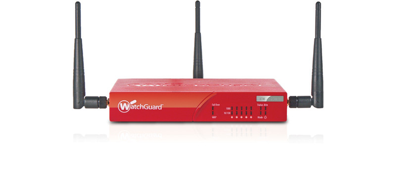 WatchGuard XTM 26/26-W 540Мбит/с аппаратный брандмауэр