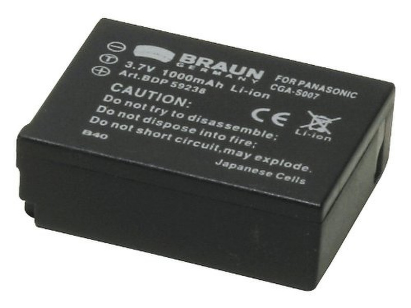 Braun BNBA59238 Lithium-Ion 1000mAh 3.7V rechargeable battery