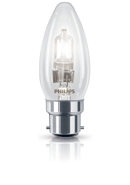 Philips EcoClassic 8727900252736 28Вт B22 D Теплый белый галогенная лампа