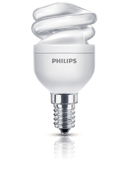 Philips Economy 8718291216957 5Вт E14 A Теплый белый люминисцентная лампа energy-saving lamp