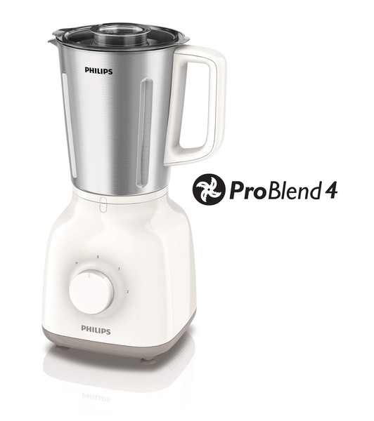 Philips Daily Collection HR2107/00 Tabletop blender 1.5L 400W Beige,White blender