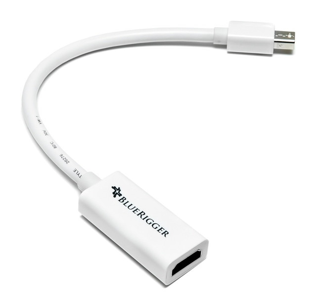 BlueRigger Mini DisplayPort-HDMI 15cm