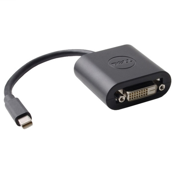 DELL 470-13628 Apple mini-DisplayPort M 24-pin DVI FM Черный кабельный разъем/переходник