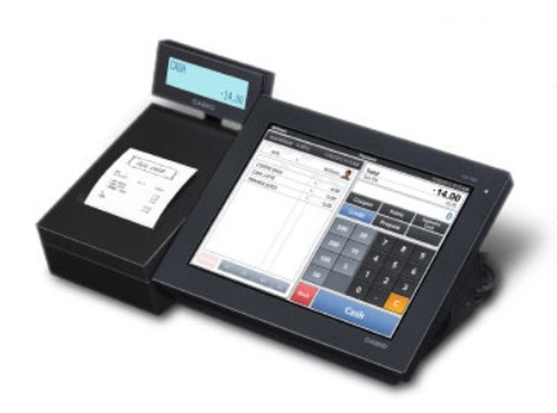 Casio VR-100 Direct thermal LCD cash register