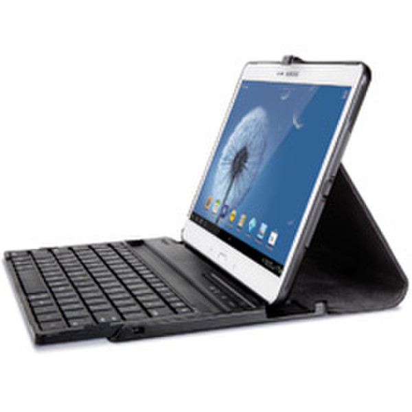 Targus Versavu™ Rotating Galaxy Tab 3 10.1" Case Stand with Keyboard (Swiss) - Schwarz