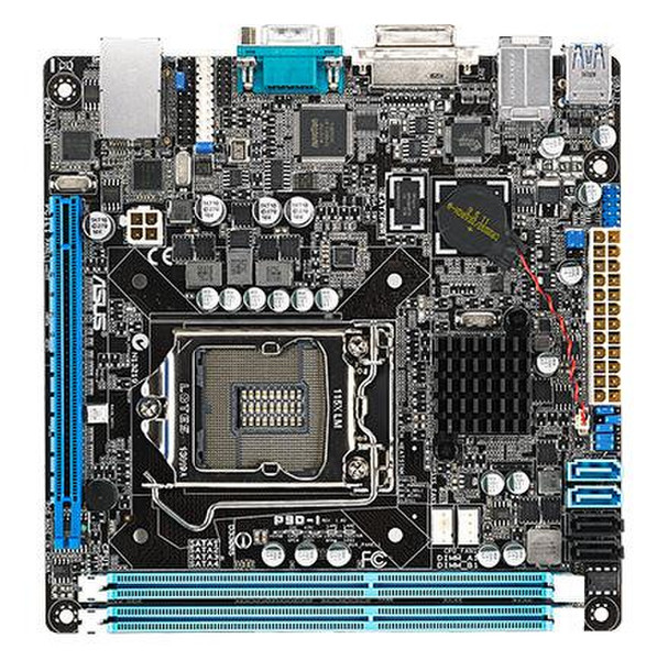 ASUS P9D-I Intel C222 LGA 1150 (Socket H3) Mini ITX Server-/Workstation-Motherboard